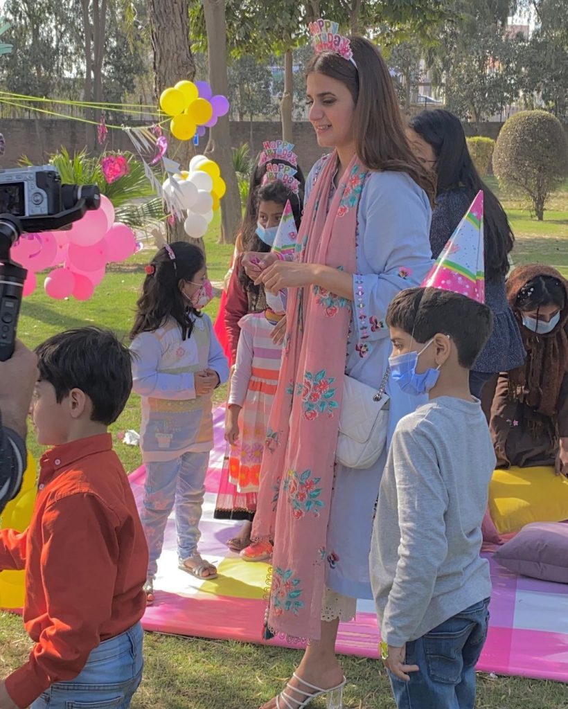 Hira Mani celebrates her birthday with cancer patients
