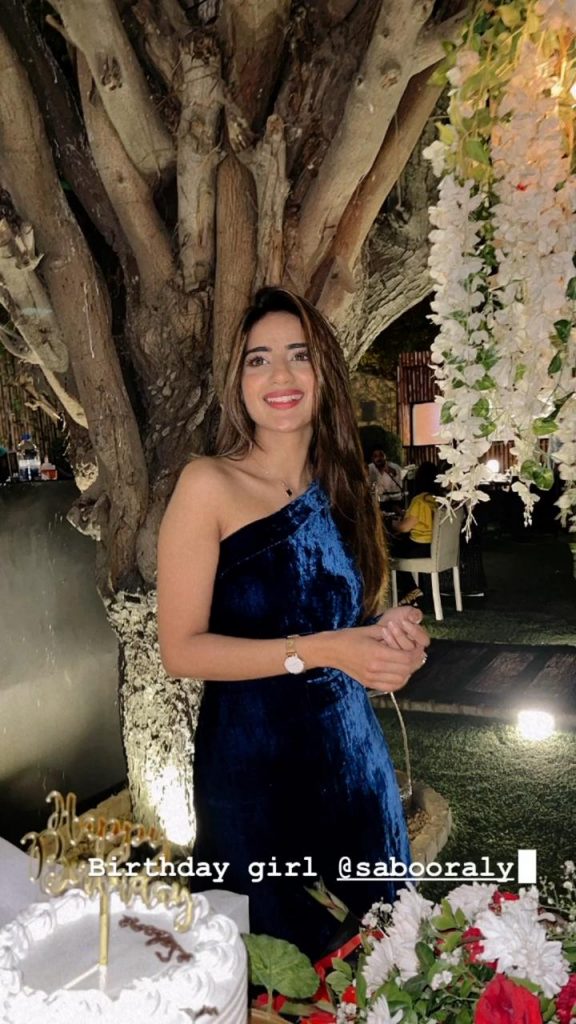 Saboor Aly celebrates 26th birthday 