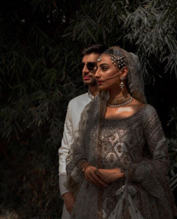 In pictures: Model Rehmat Ajmal says 'I do' in an up close ceremony
