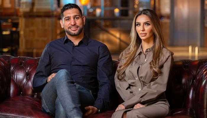 Faryal Makhdoom reveals husband Amir Khan no longer cheats on her, says now he’s old and changed