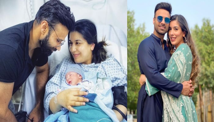 YouTuber Rahim Pardesi welcomes baby boy with wife Somia, shares news in IG post - Daily Jang