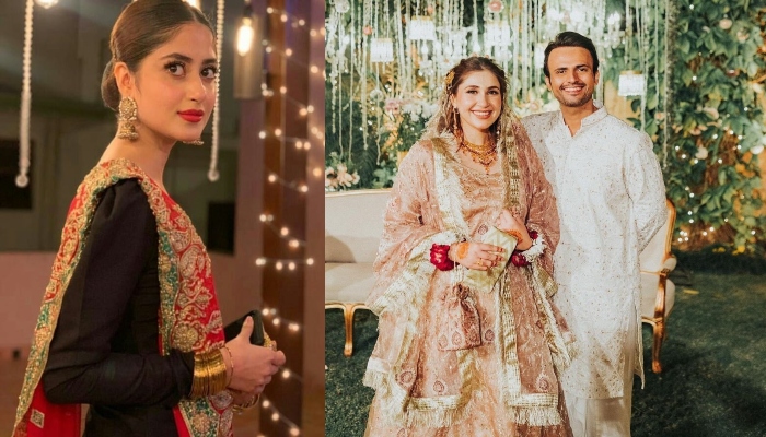 Sajal Aly sends love to newlywed couple Usman Mukhtar, Zunaira Inam Khan