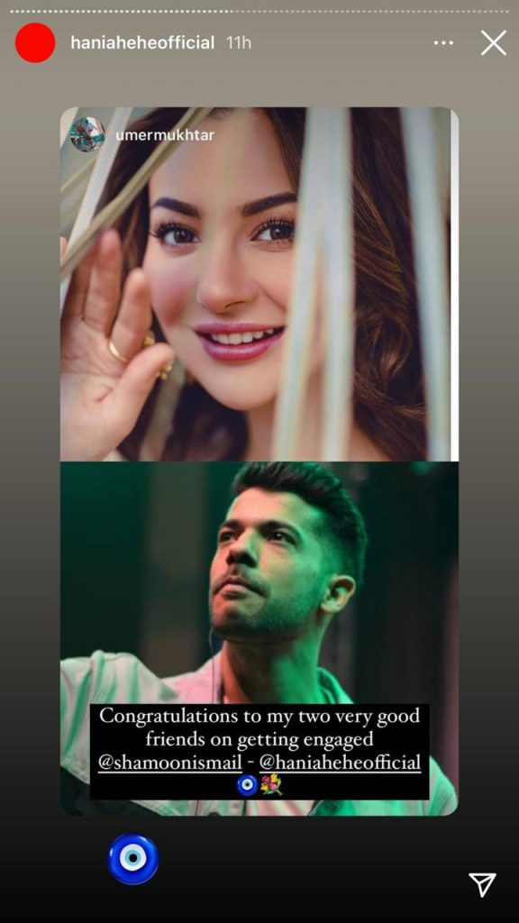Hania Amir’s engagement prank to Shamoon Ismail sparks backlash on the internet