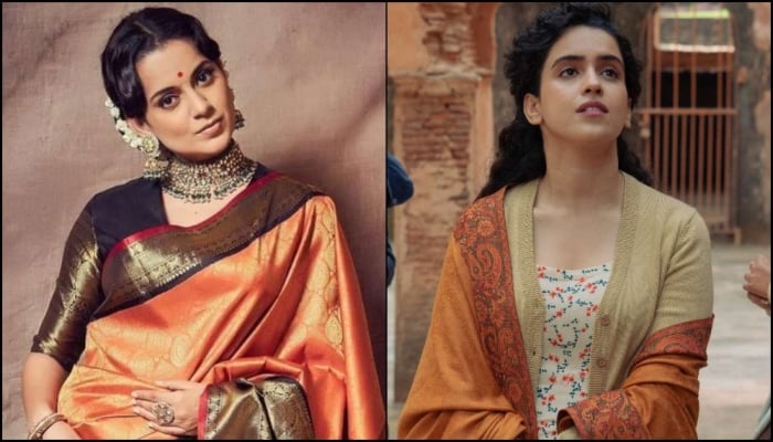 Sanya Malhotra reacts on Kangana Ranaut’s praise for ‘Pagglait’ 