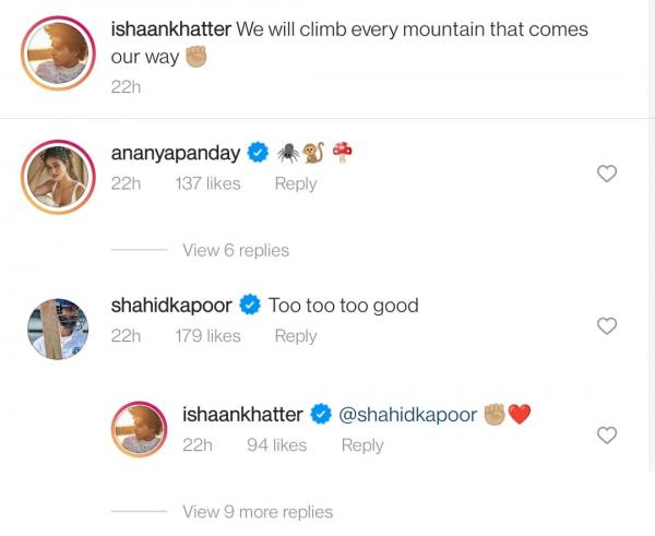 Ishaan Khattar’s rock climbing video goes viral; Shahid Kapoor, Ananya Pandey react in comments