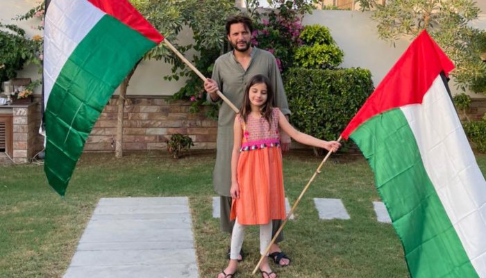 Shahid Afridi shares heartfelt message for Palestinian children