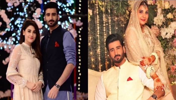 Hina Altaf, Aagha Ali celebrate first wedding anniversary