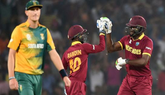 World T20 West Indies Defeats South Africa By 3 Wickets