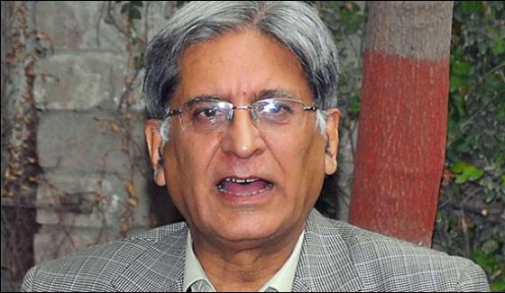 Press Conference Of Atizaz Ahsan In Lahore