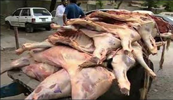 Four Thousand Kg Unhygienic Meat Seized In Sargodha