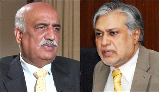 Panama Leaks Ishaq Dar Phoned To Khursheed Shah