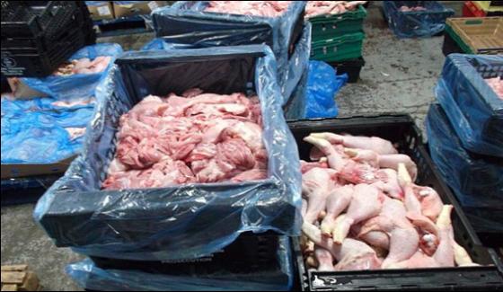 Lahore 300 Kgs Of Chicken Meat Seized In Tma Operation