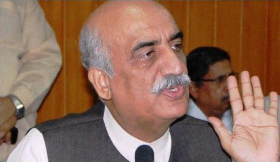 Khursheed Shah Response To Pm Complaint