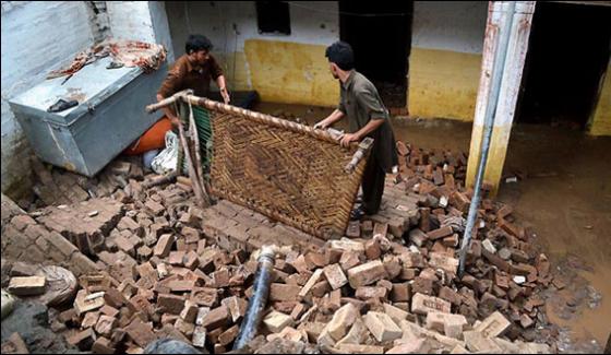 Due To The Devastation Of Rain In Kyber Agencycharsadda Six Died