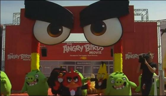 Angry Birds Performance In Cannes Film Festival
