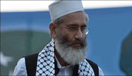 Prime Minister Welcomed To The Assembly Siraj Ul Haq