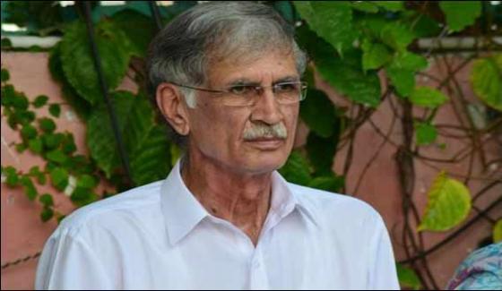 Pervaiz Khattak Inaugurates Judicial Complex In Swat