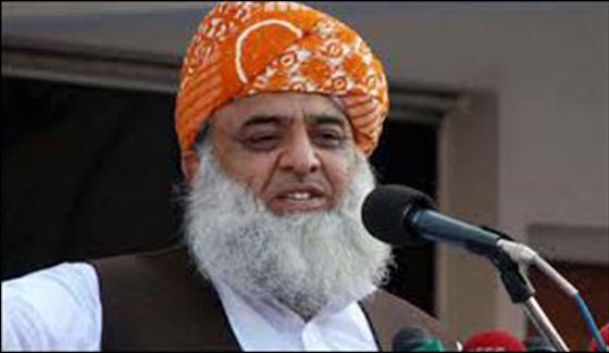 Maulana Fazal Reiterates Allegation Against Imran Khan