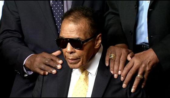 Boxer Mohammad Ali Is Unwell