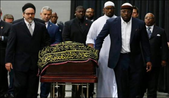 Boxer Muhammad Alis Funeral Prayers At His Home Town