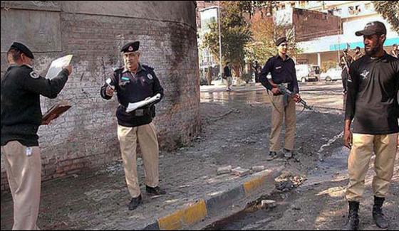 Mardan Remote Control Blast Police Officer Injured