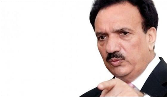 Can Not Decide Without Us Rehman Malik