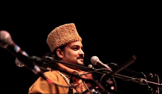 People Visiting Home Of Amjad Sabri For Condolence