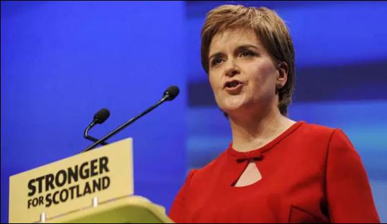 Leader Of The Scottish National Party Nicola Sturgeon