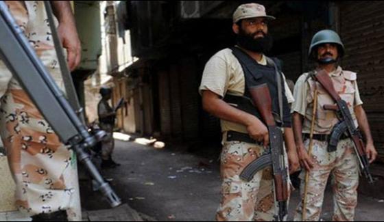 Rangers Operation In Karachi 3 Suspects Held