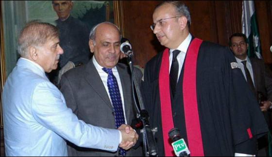 Lhc Chief Justice Mansoor Ali Shah Take Oath