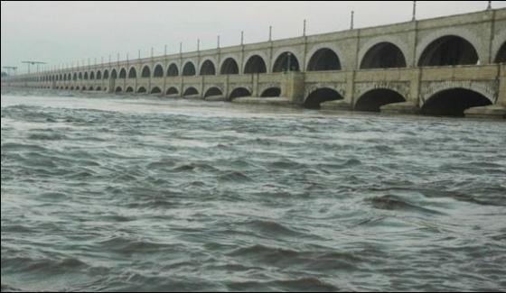 Sukkur Barrage Water Level Continues To Rise