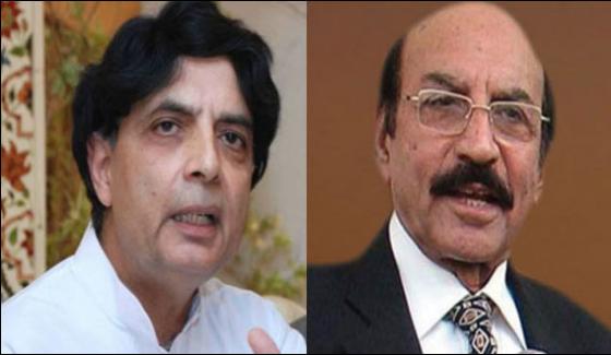 Rangers Powers Extendedchaudhry Nisar Send Letter To Qaim Ali Shah