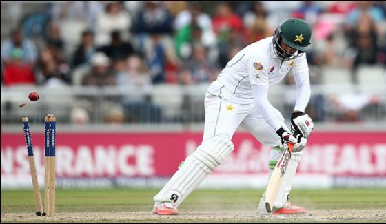 Manchester Test Pakistan Made 161 For 5 Wickets
