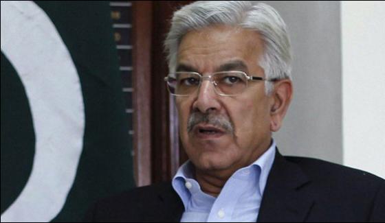 Not Possible Without Peace In Karachi Khawaja Asif
