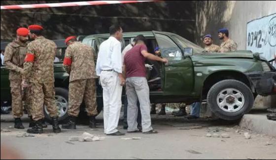 Cctv Video Of Saddar Army Attack Released