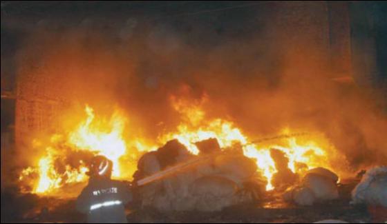 Karachi Super Highway Warehouse Fire Under Control
