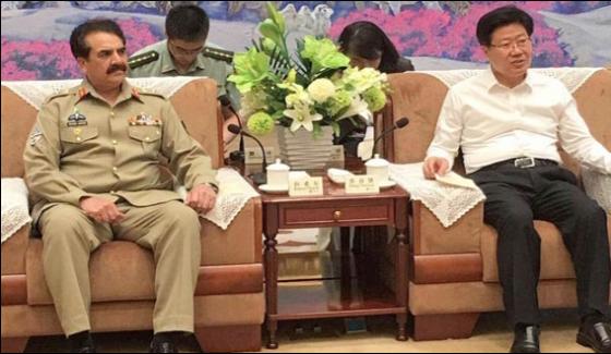 Army Chief Meets Chinese Leadership