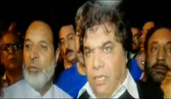 Pml N Supporters Arrested In One Wheeling Accusation Hanif Abbasi In Police Station