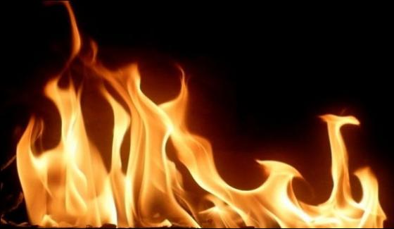 Larkana Municipal Corporation Account Department Catches Fire