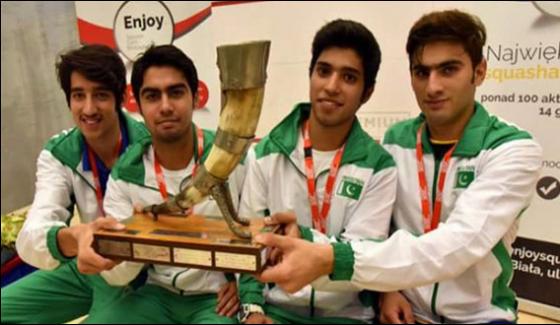 Pakistan Wins 6th World Junior Squash Championship