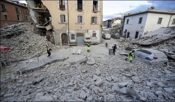 Italy Earth Quake Death Toll Up To 160 Hunfred