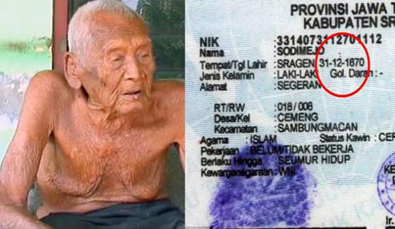 Indonesian Man Who Claims To Be Worlds Oldest Person Aged 145