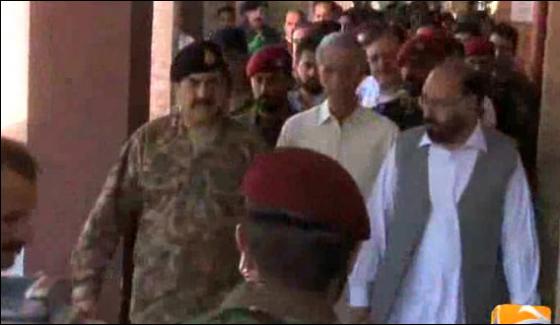 Army Chief Asks After Injured Of Mardan Blast