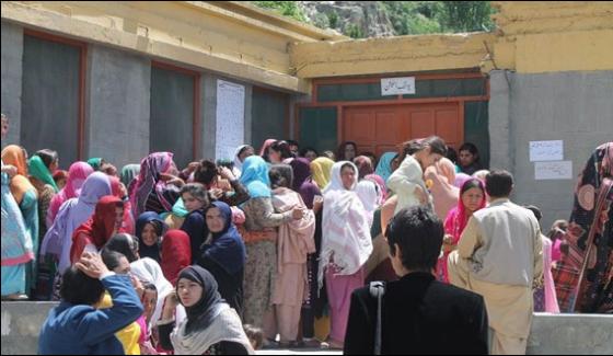 Hunza 6 Polls In Gilgit Baltistan Starts