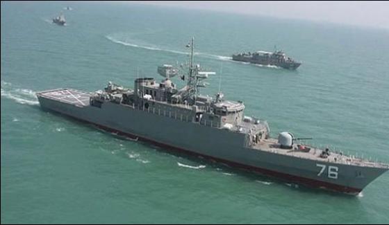 4 Iran Navy Ships Reaches Karachi Port