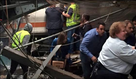 Train Crashed Into The Building Of New Jersey Station 3 People Killed