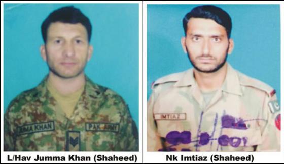 Martyred Army Personnels Picture Issued