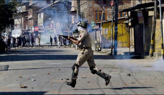 Srinagar The Indian Contingent In Red Square To Prevent Protests