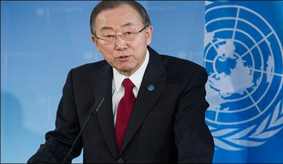 Ban Ki Moon Offers Help In Reducing Tensions Between India And Pakistan