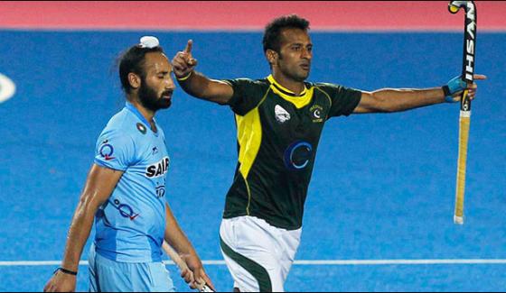 Defeat Indias Hockey Teampakistan Captain